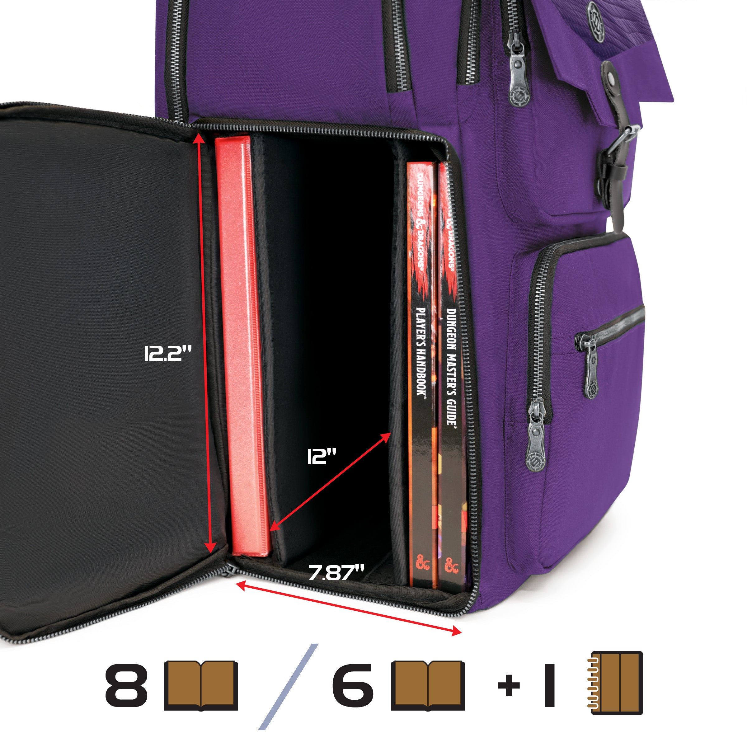 Enhance Tabletop Collectors Edition RPG Backpack - Purple