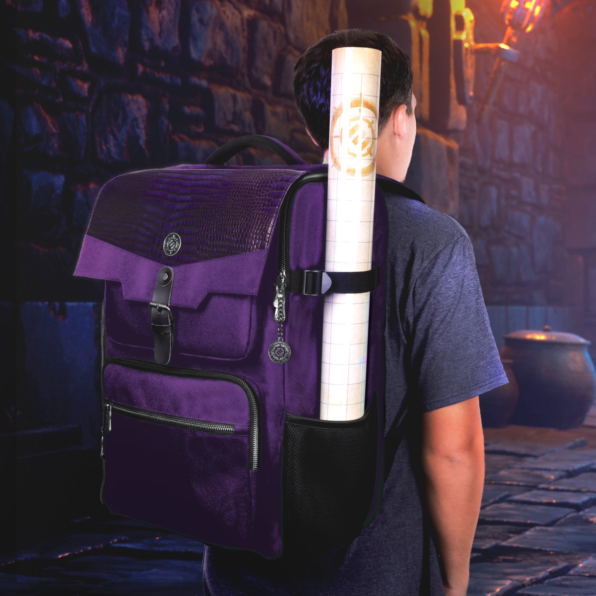 Enhance Tabletop Collectors Edition RPG Backpack - Purple