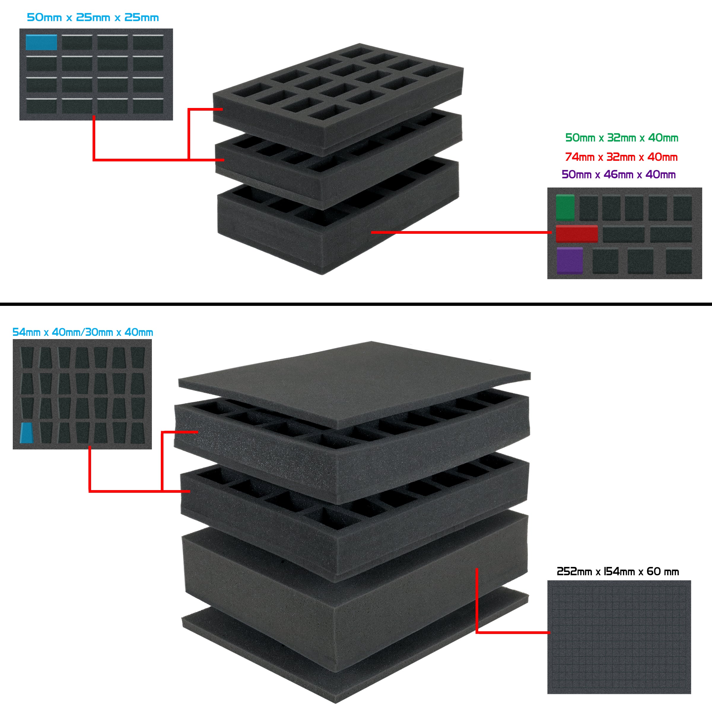 Enhance Miniature Painting Storage Backpack Black