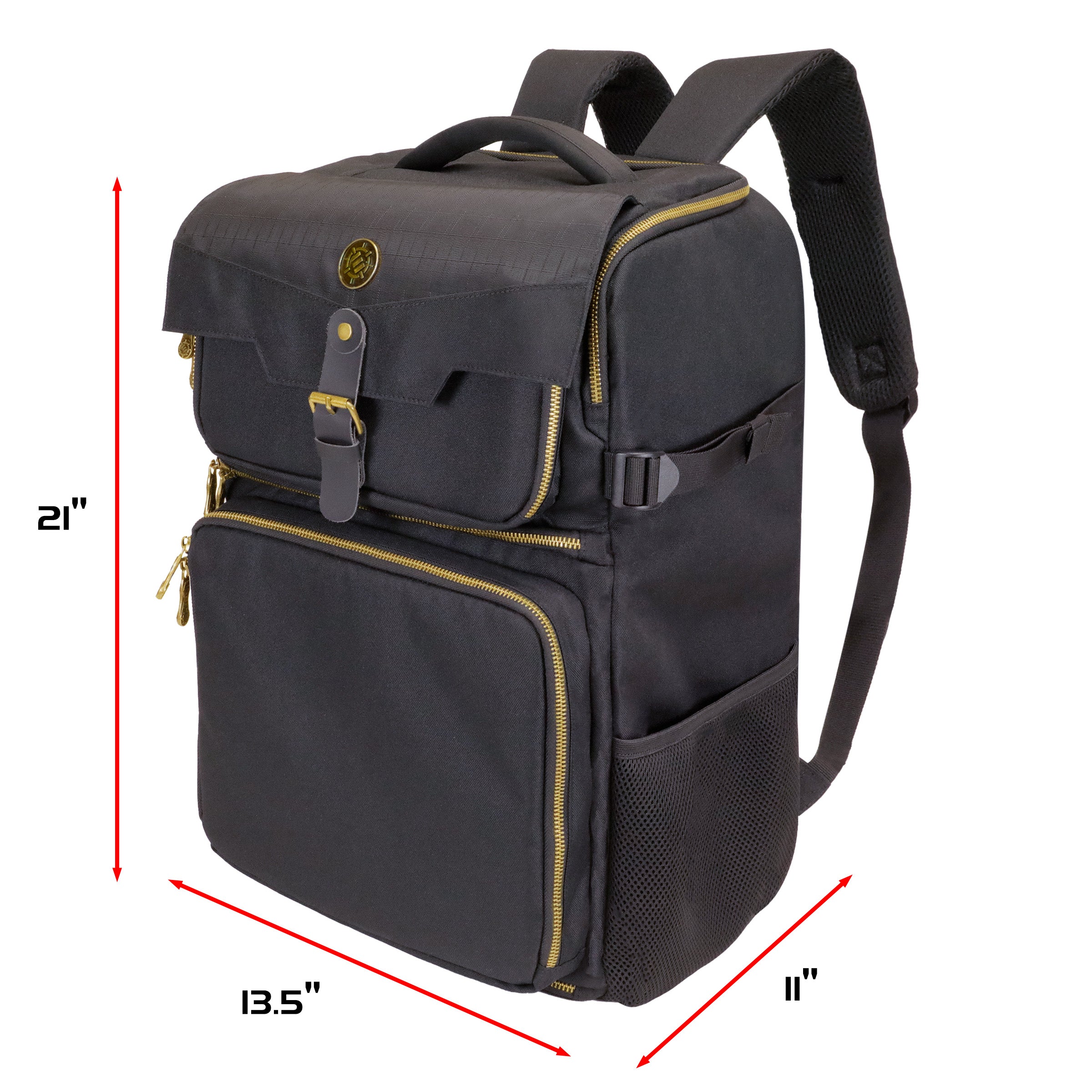 Enhance Miniature Painting Storage Backpack Black