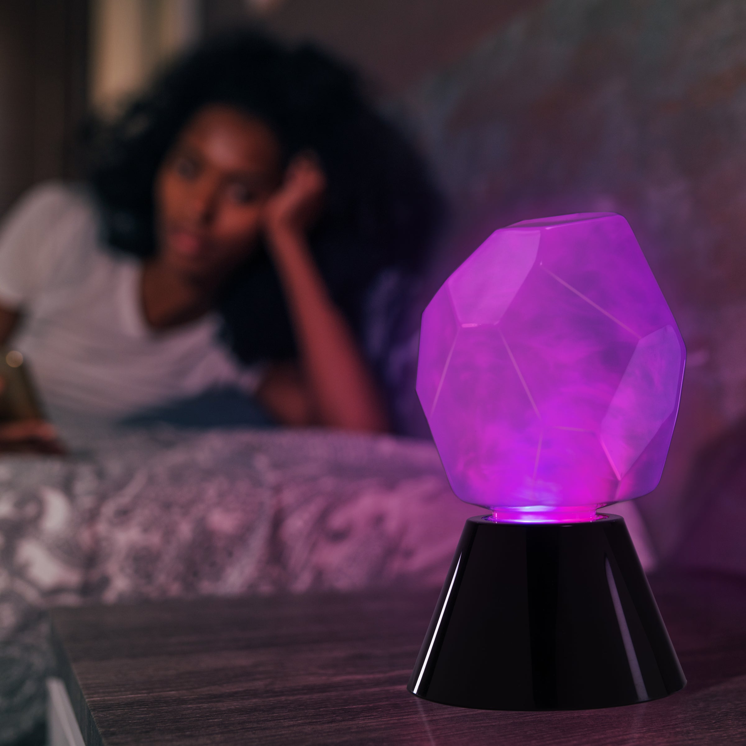 Enhance Tabletop Crystal Light- Multicolor LED