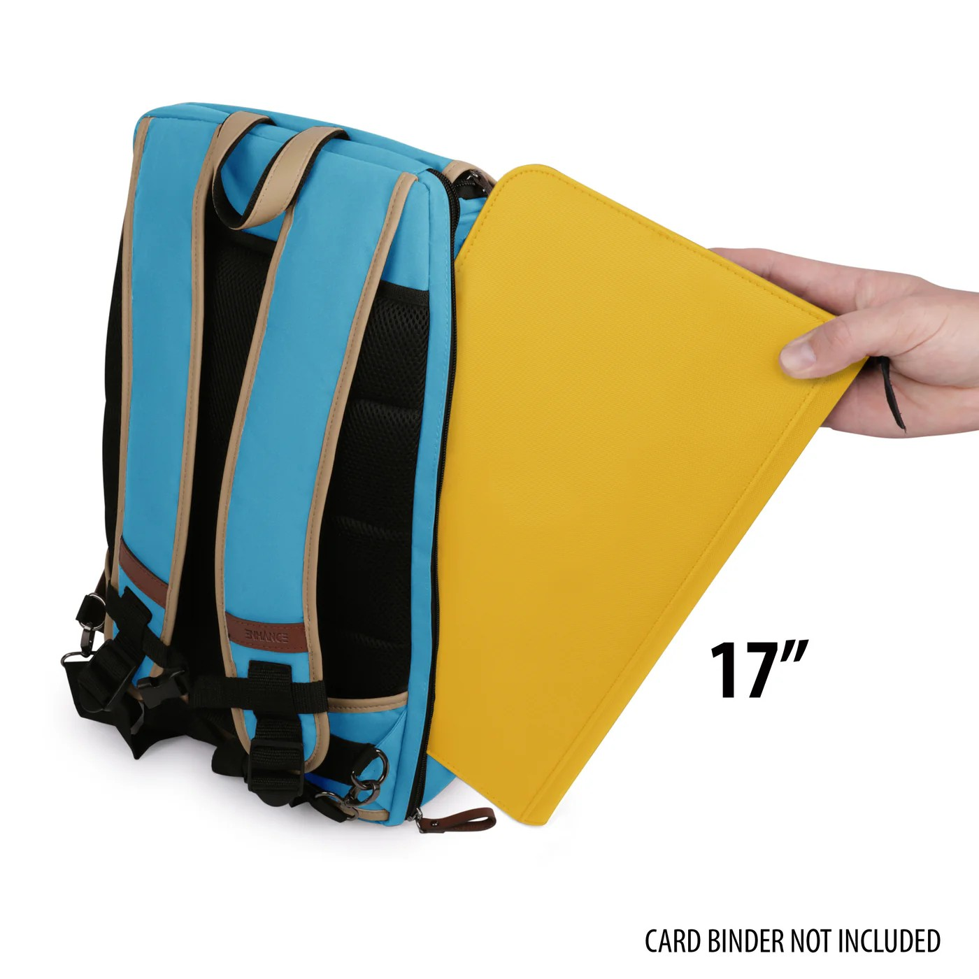 Enhance Trading Card Designer Ed Full Storage Backpack - Blue