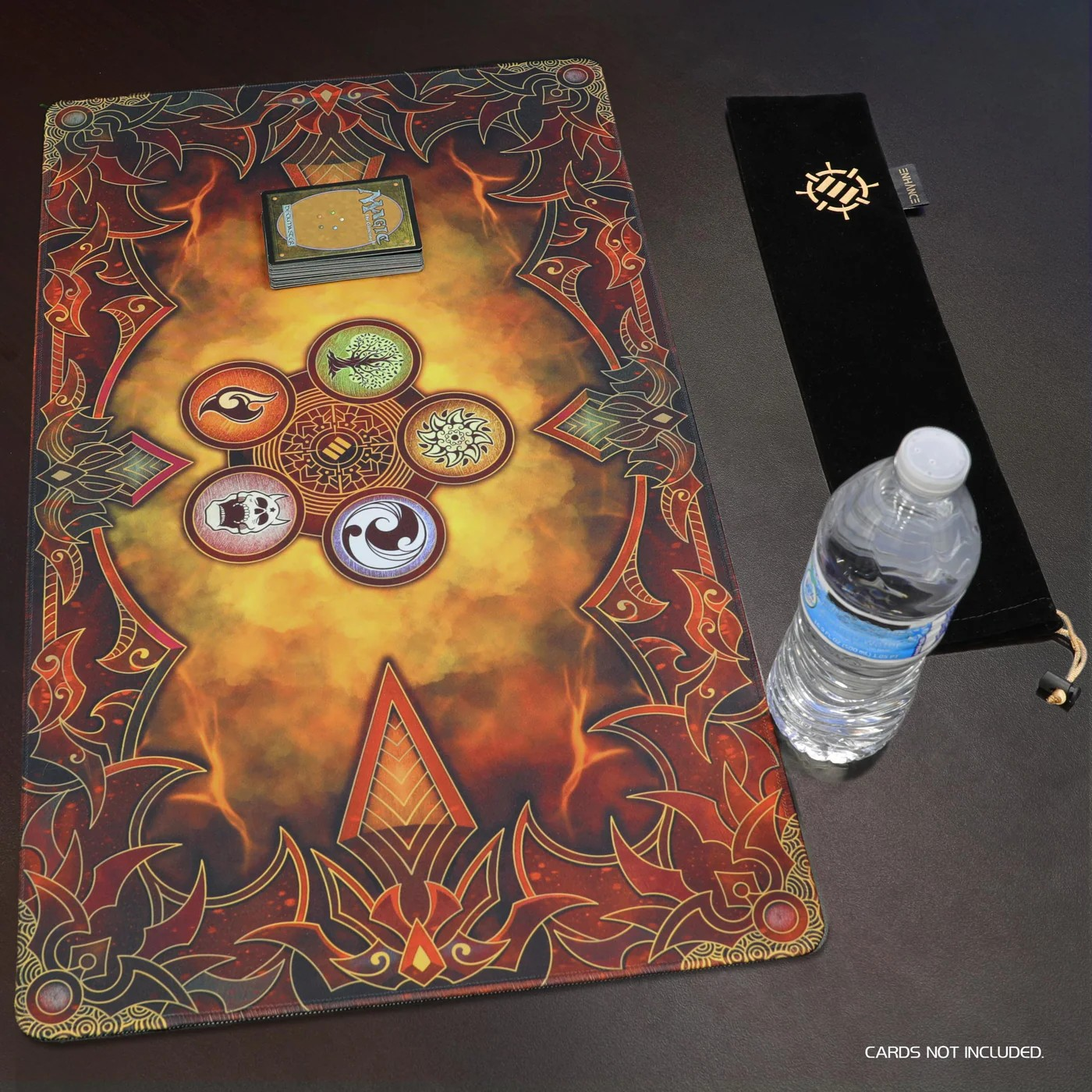 Enhance Trading Card Game Playmat - Orange