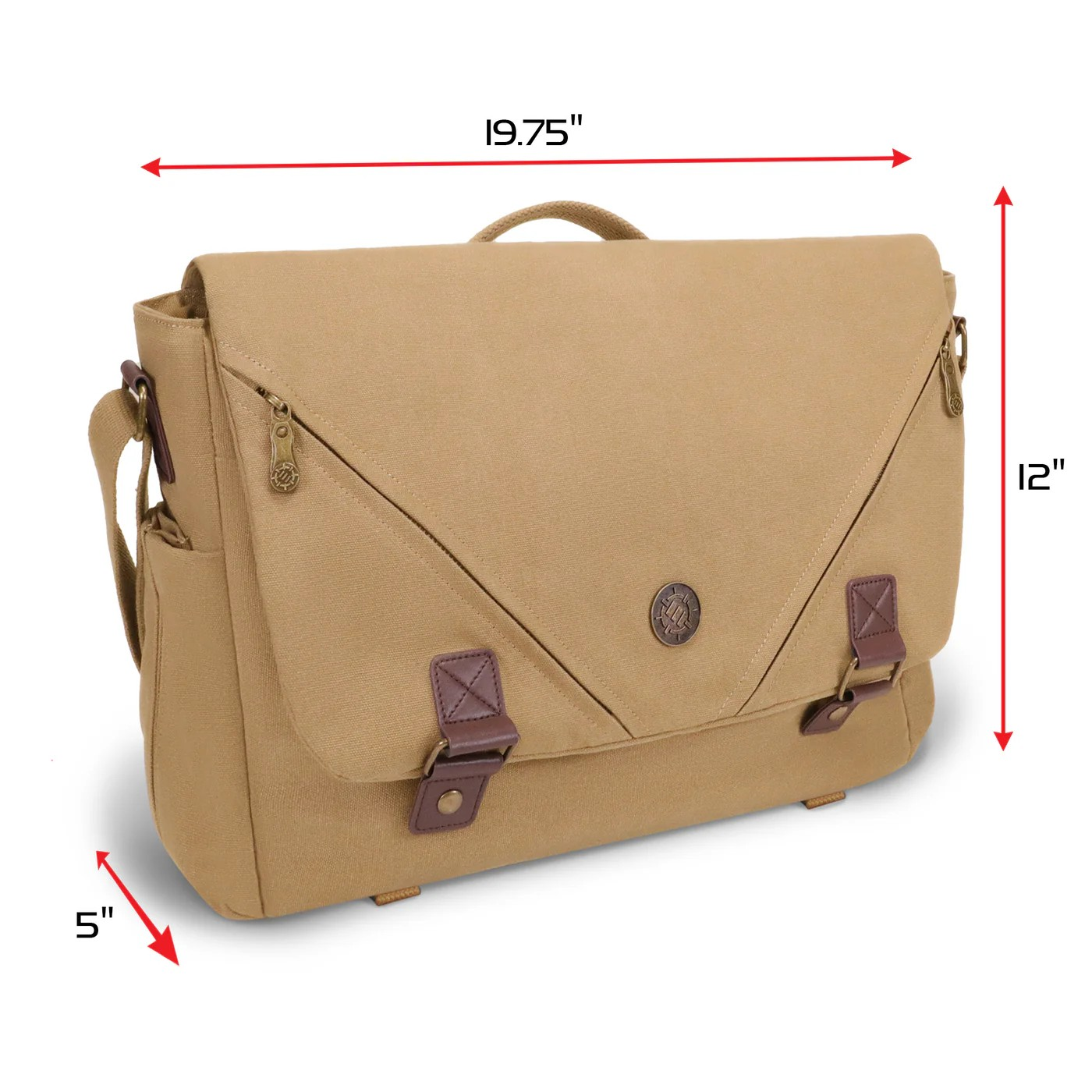 ENHANCE Tabletop Gaming Canvas Messenger Bag