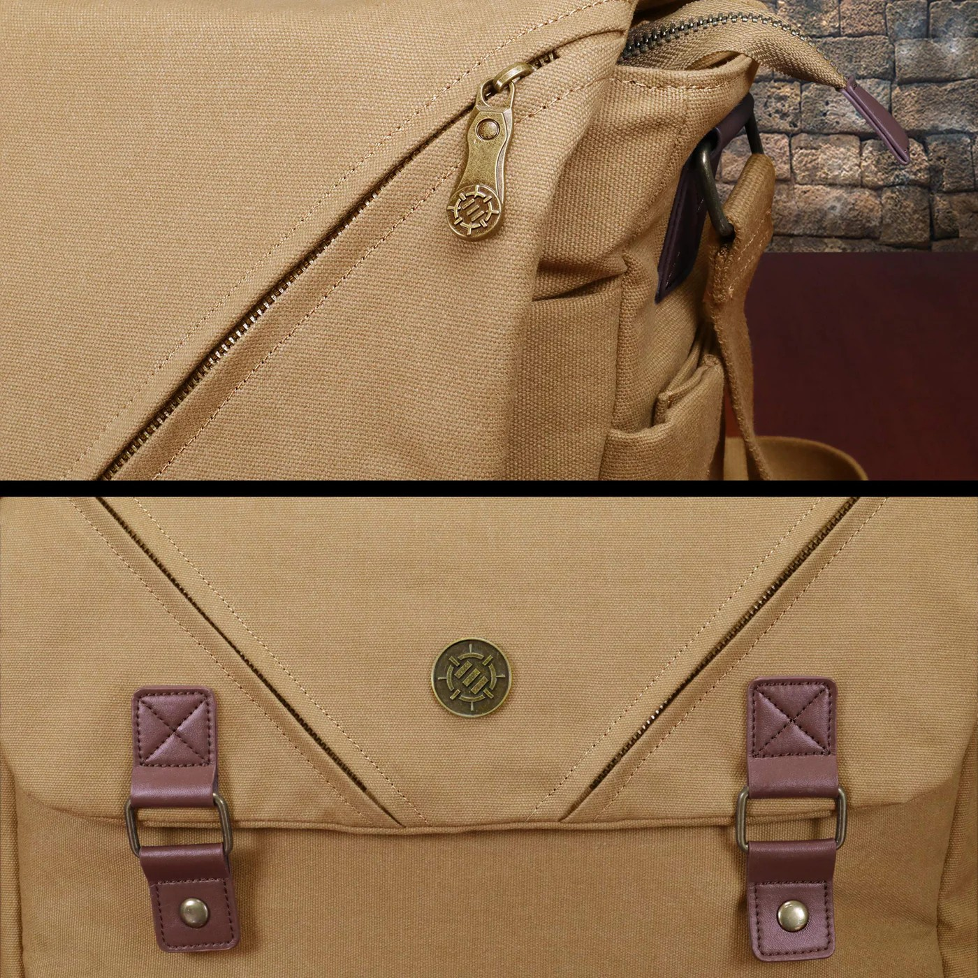 ENHANCE Tabletop Gaming Canvas Messenger Bag