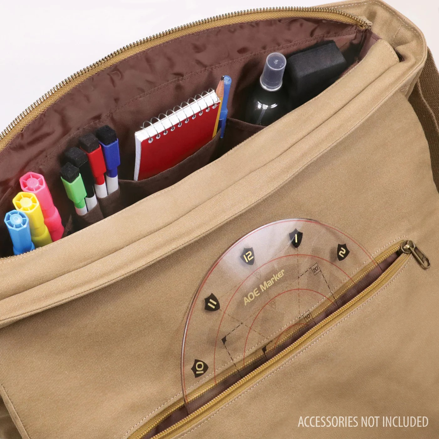 ENHANCE Tabletop Gaming Canvas Messenger Bag