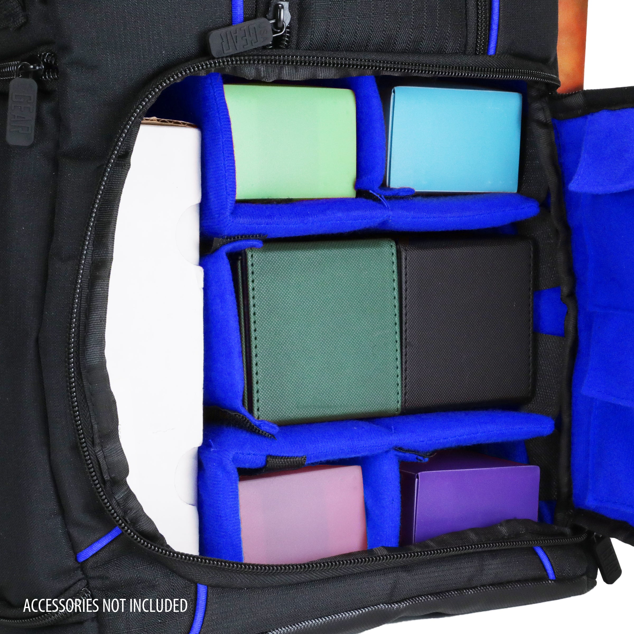USA GEAR S17 Card Backpack - Blue