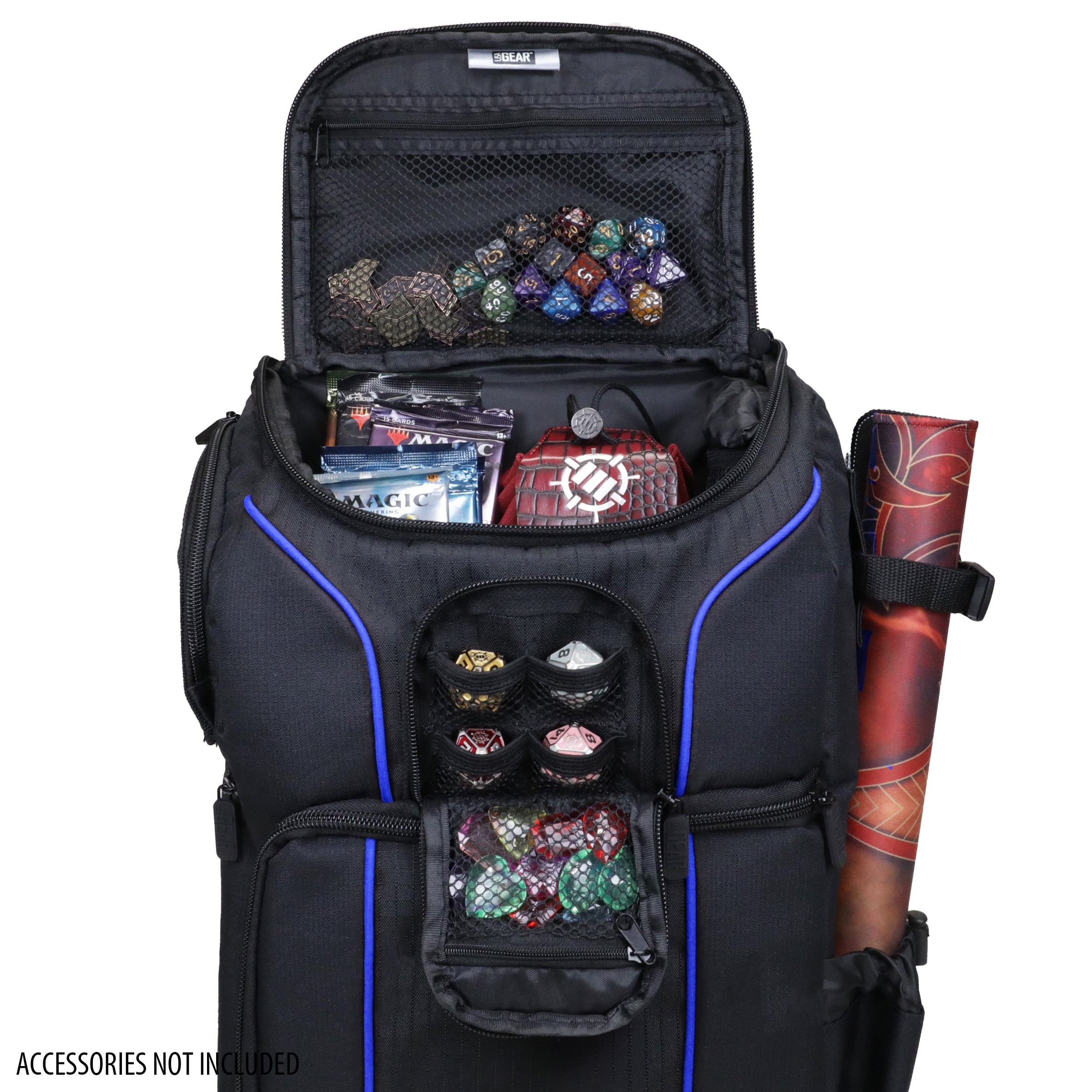 USA GEAR S17 Card Backpack - Blue