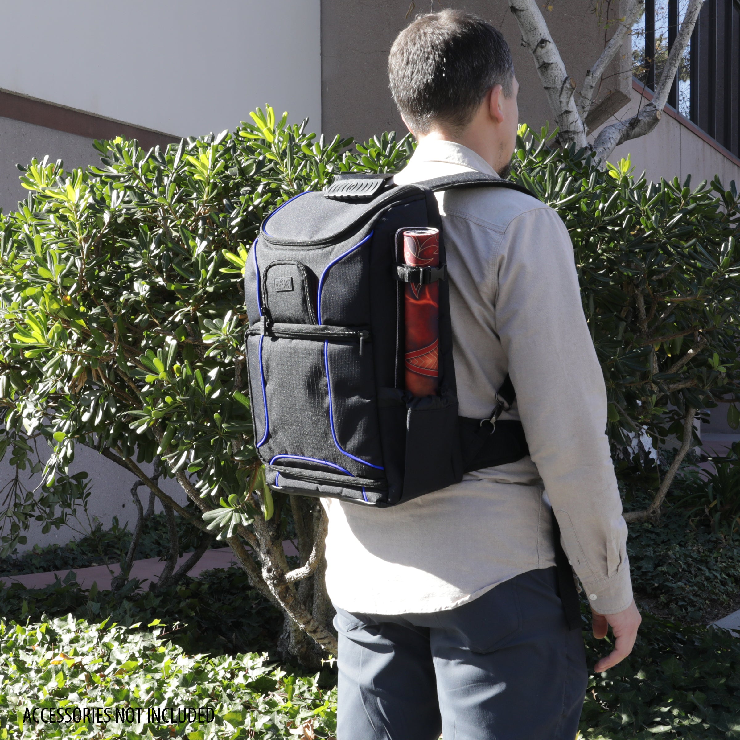 USA GEAR S17 Card Backpack - Blue