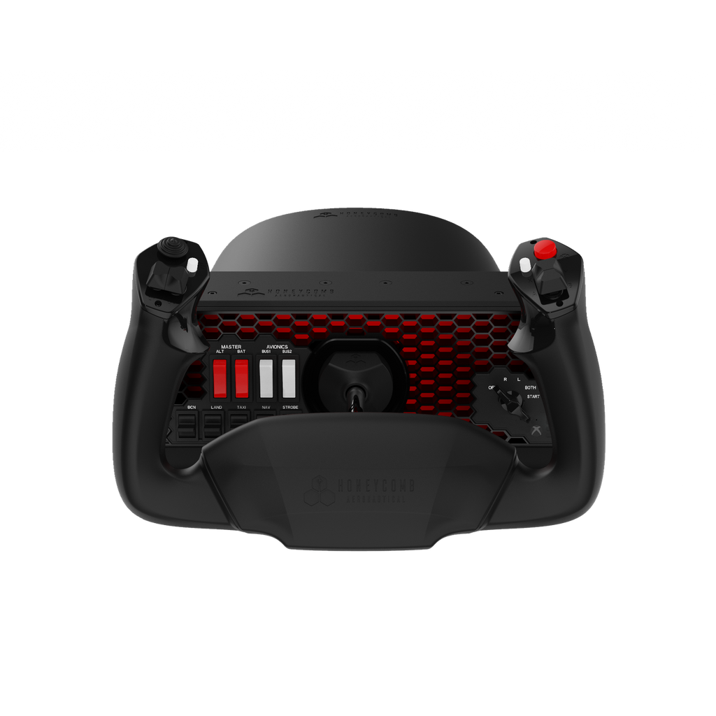 Honeycomb Alpha Yoke Flight Controls XPC