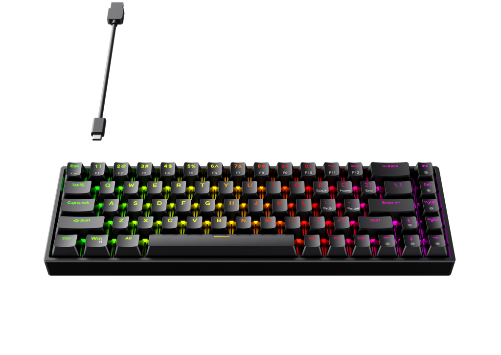 Playmax Pro Mini Mechanical Keyboard - Black