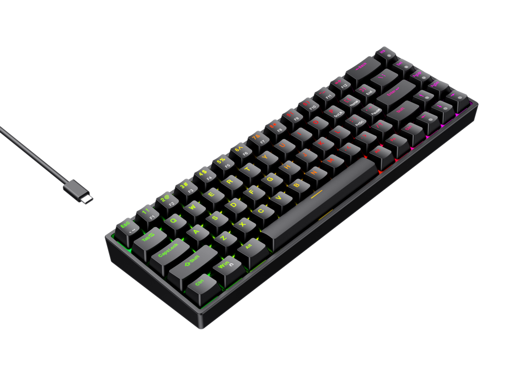 Playmax Pro Mini Mechanical Keyboard - Black