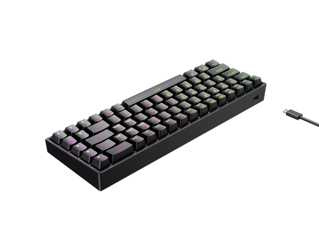 Playmax Pro Mini Mechanical Keyboard - Black