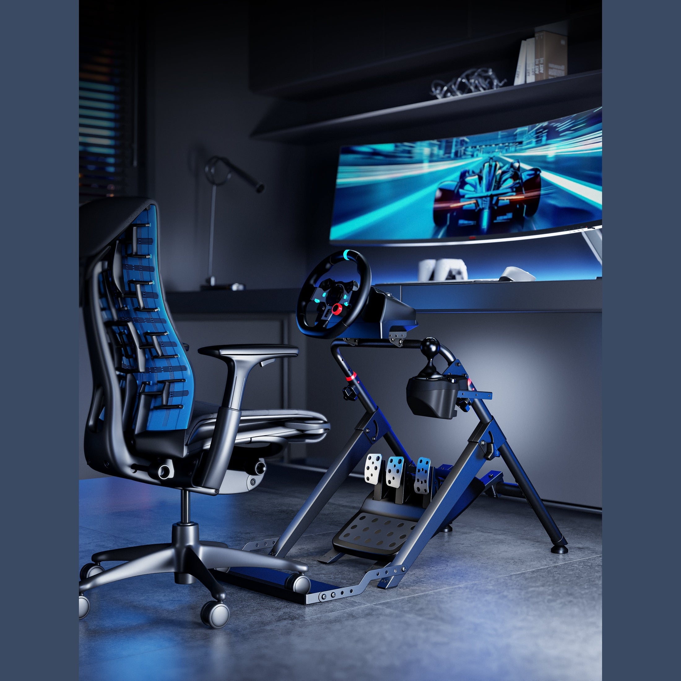 Playmax Tornado Racing wheel stand