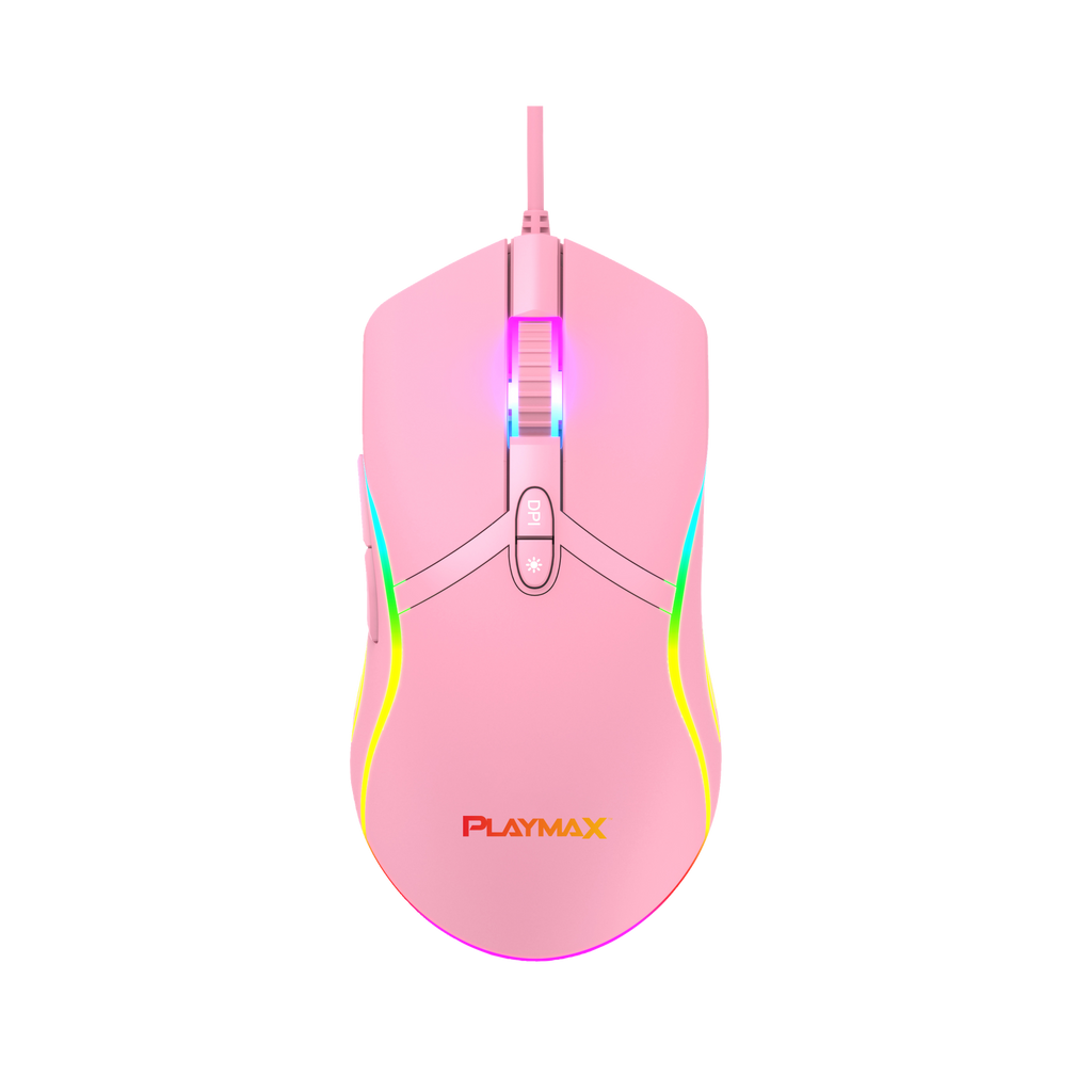Playmax Pink Taboo RGB Mouse