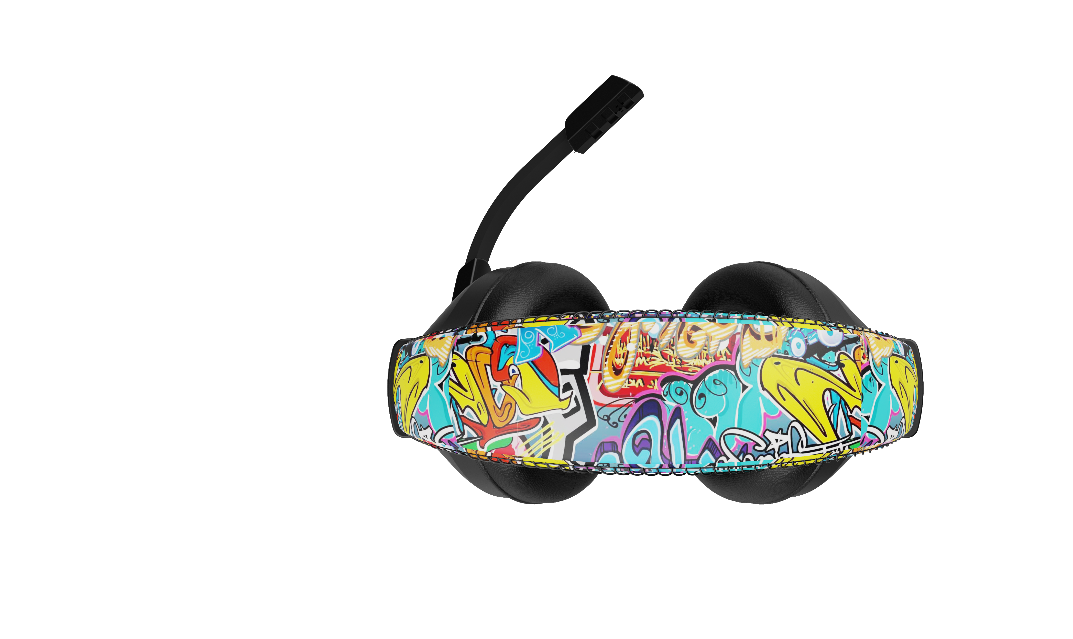 Playmax MX1 Universal Headset - Graffiti