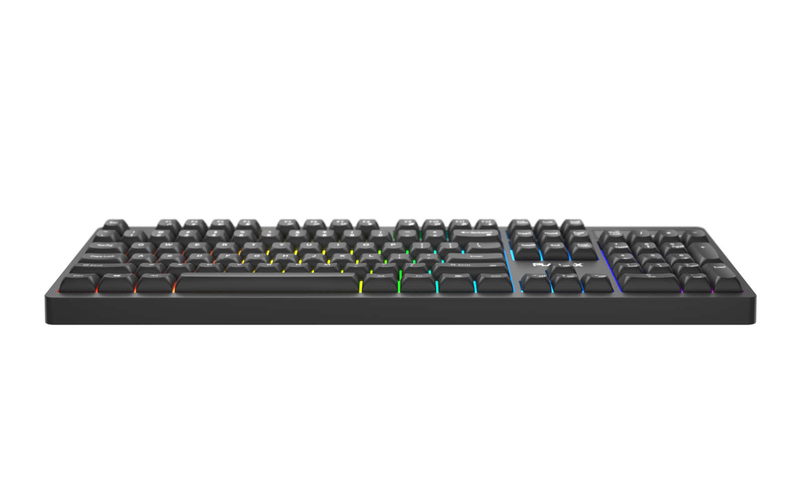 Playmax Black RGB Membrane Gaming Keyboard