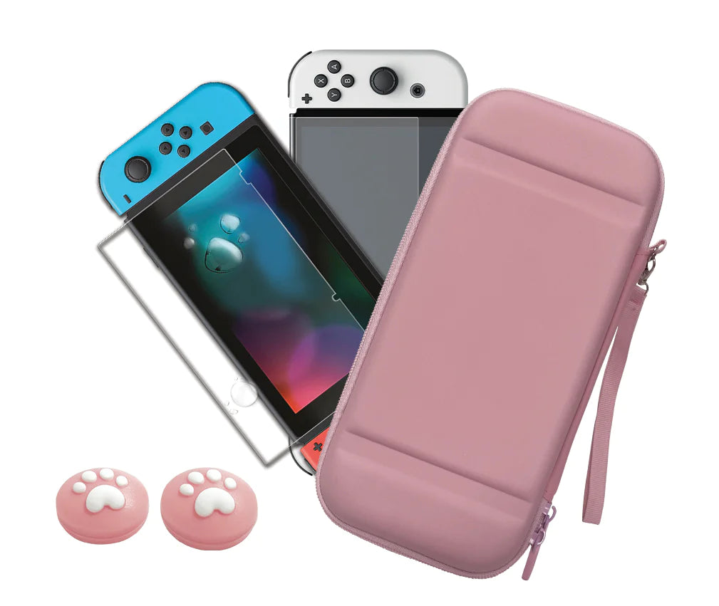 Playmax Switch case combo- Pink
