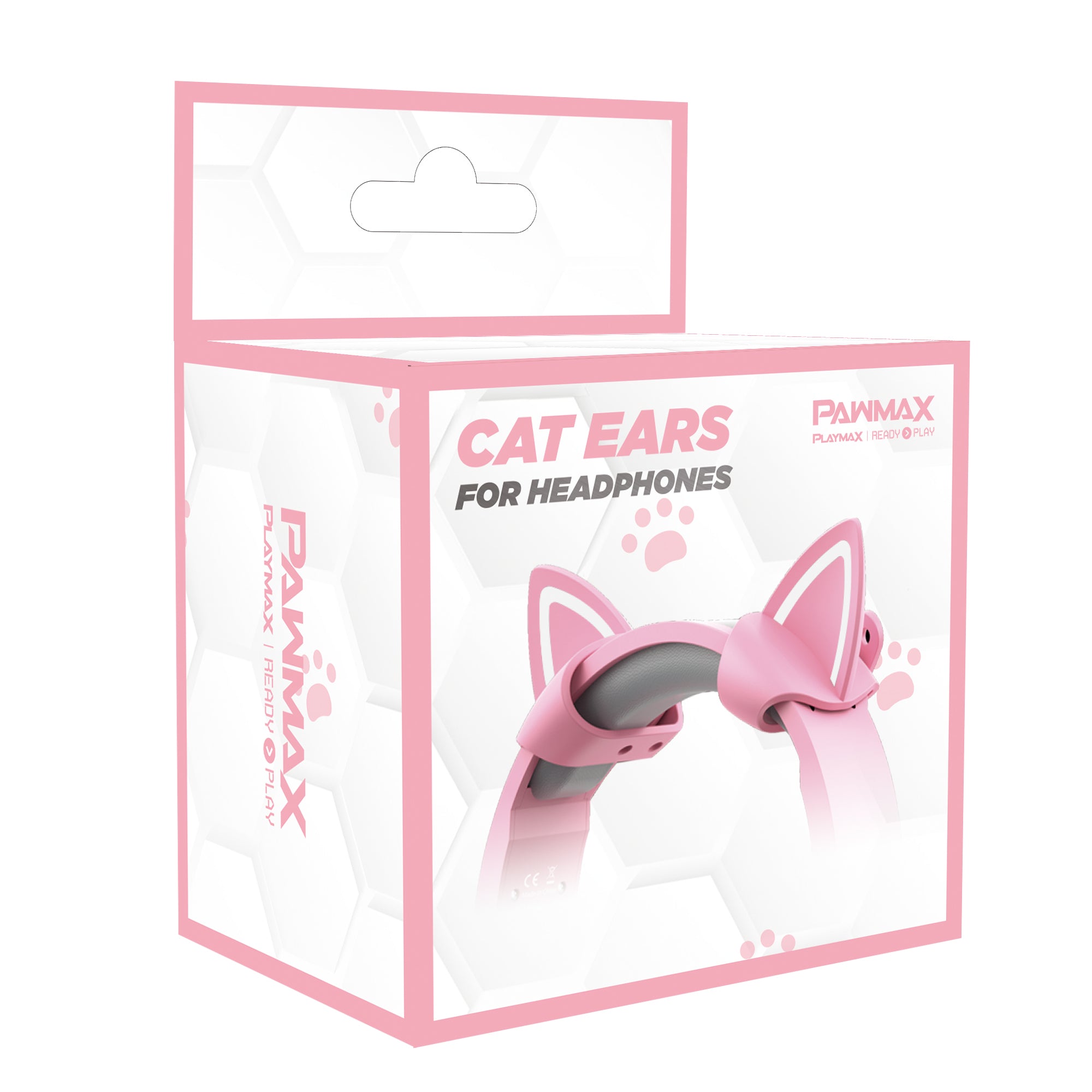 Playmax Cat Ears Pink/White