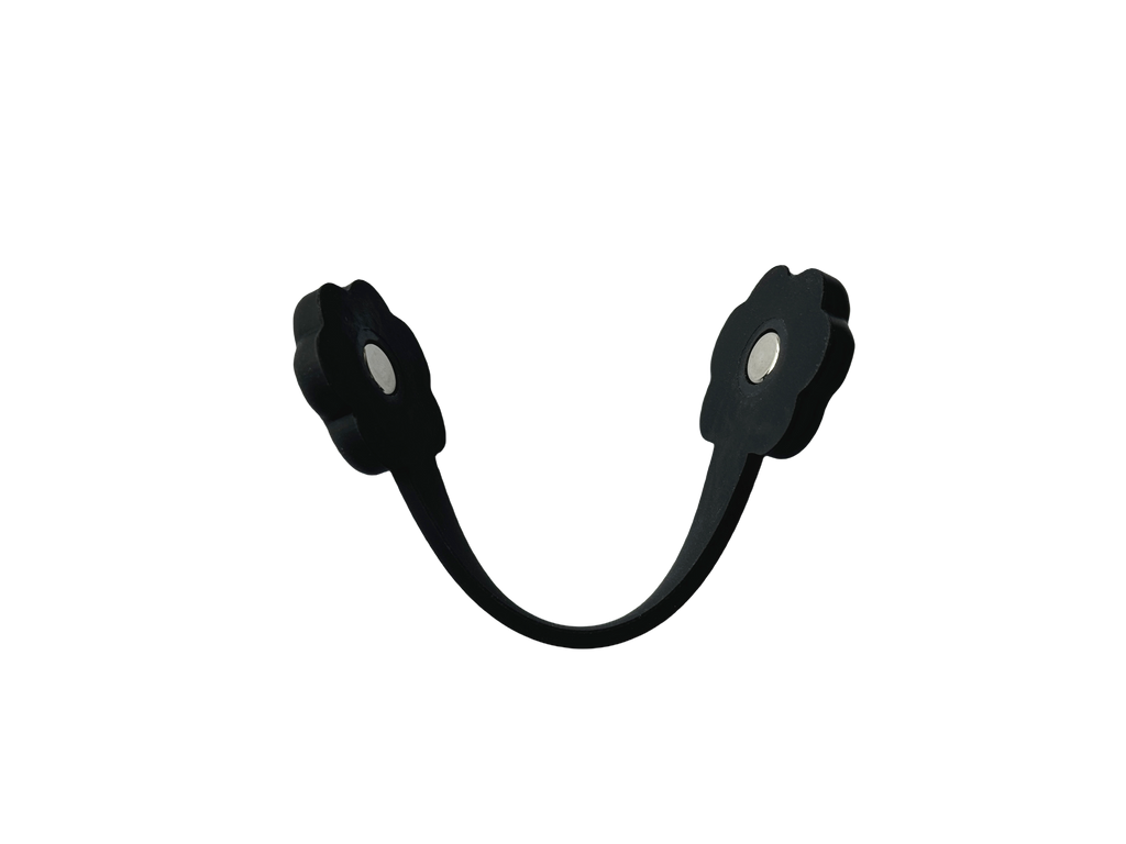 Playmax Paw Print Cable Mangement Black/White