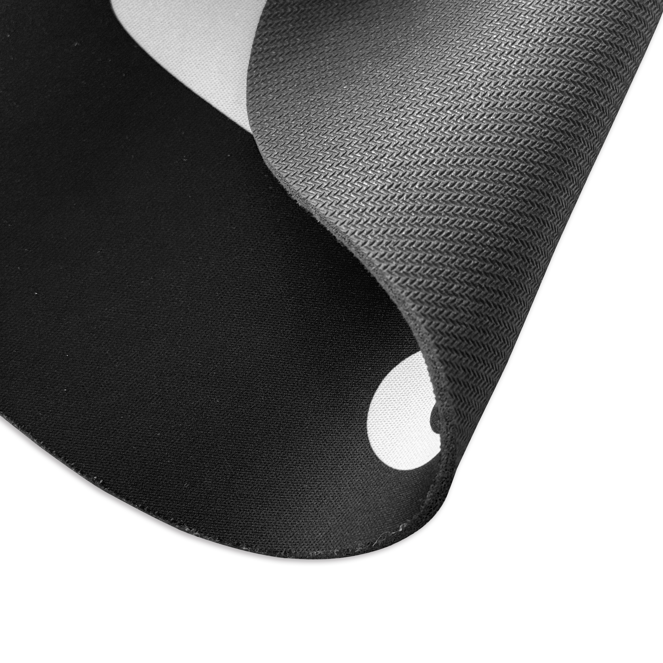 Playmax Paw Print Mouse Mat- Black