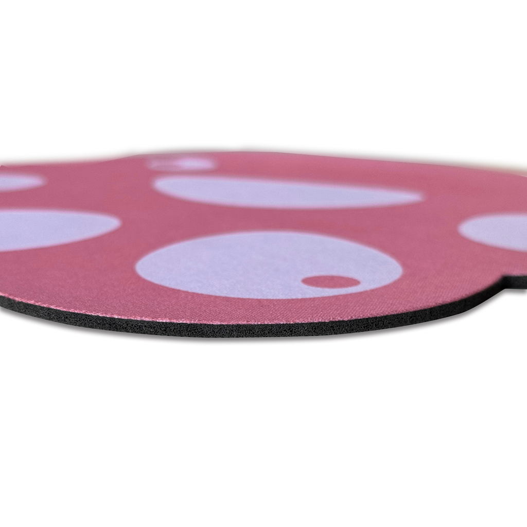 Playmax Paw Print Mouse Mat- Pink