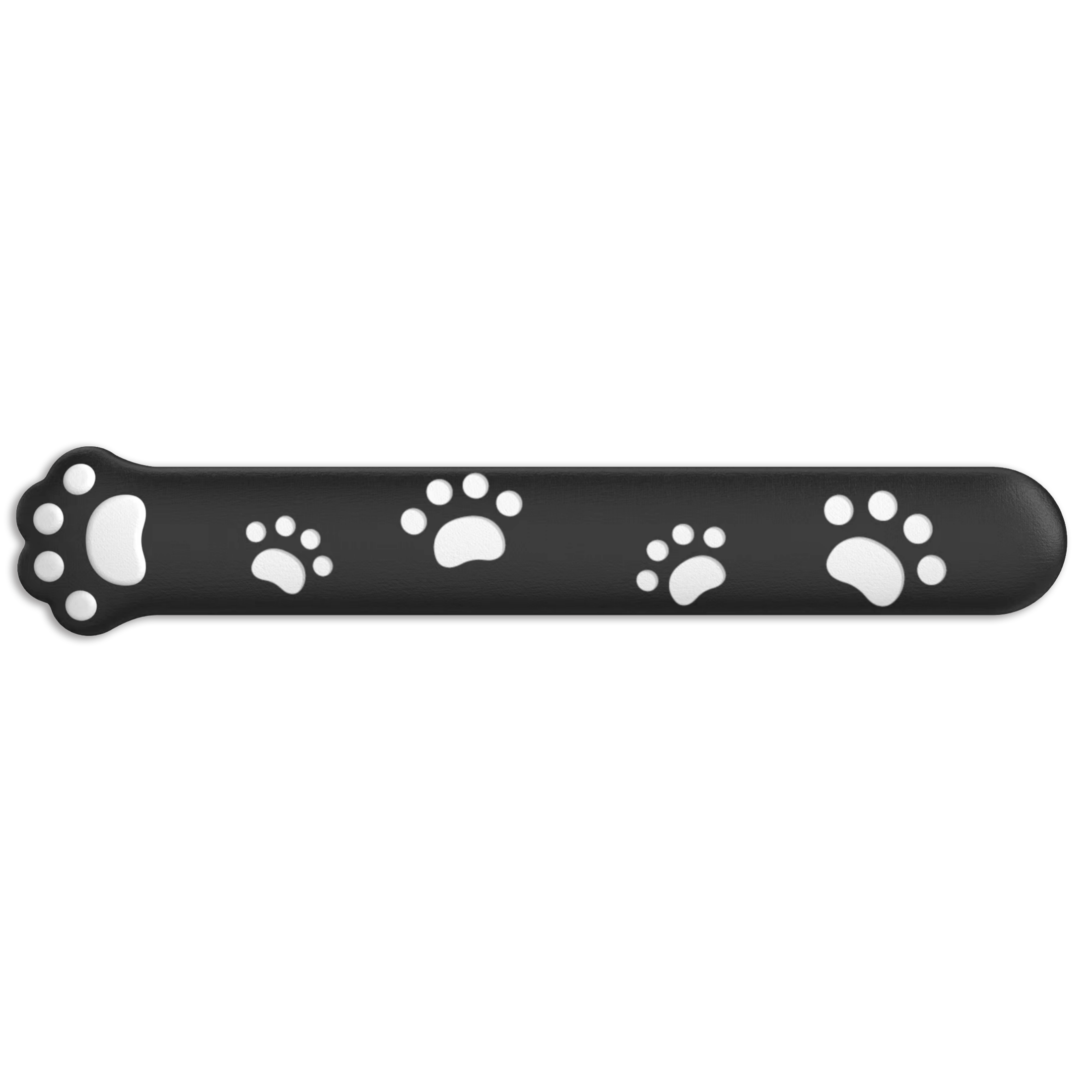 Playmax Paw Print Wrist Rest - Black and White