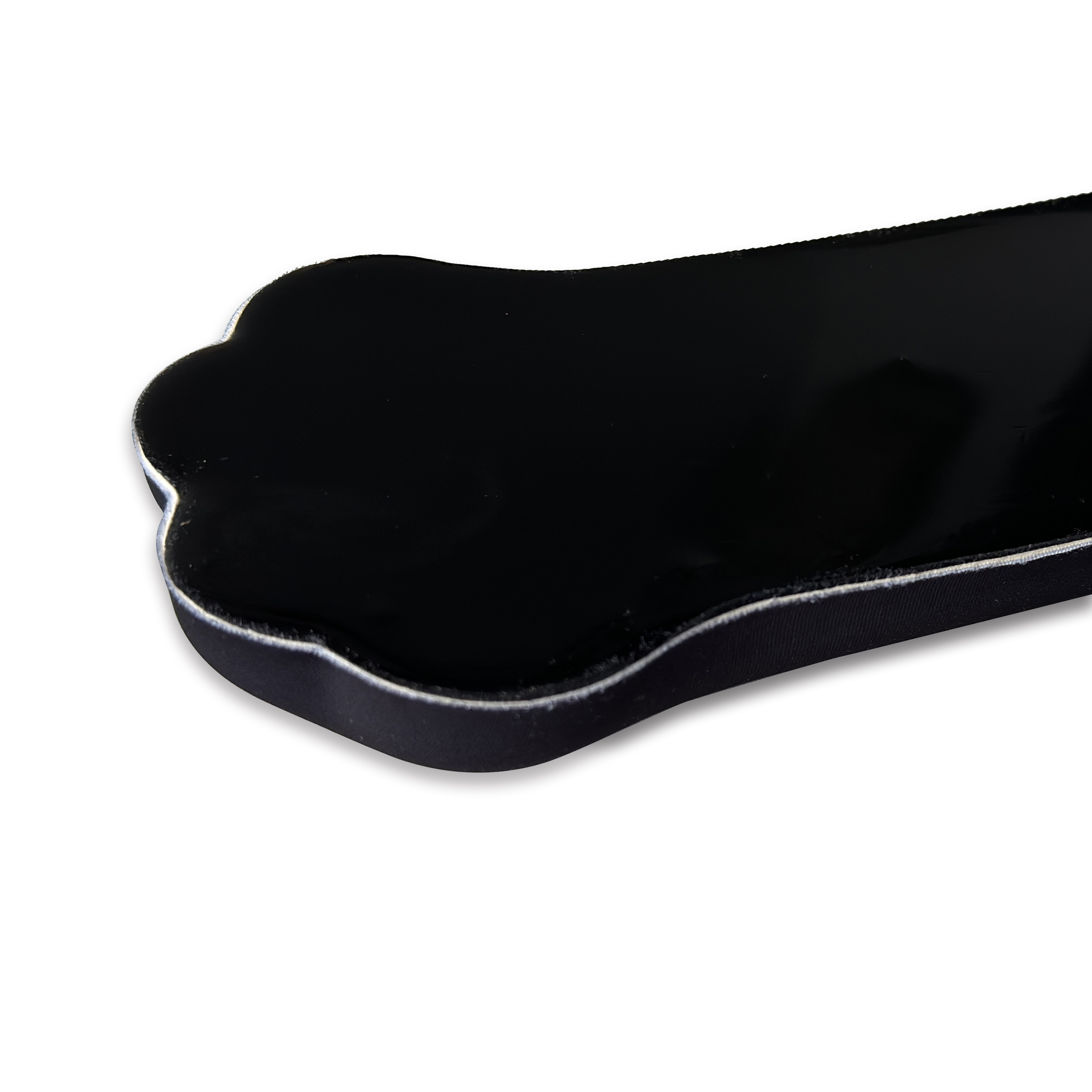 Playmax Paw Print Wrist Rest - Black and White