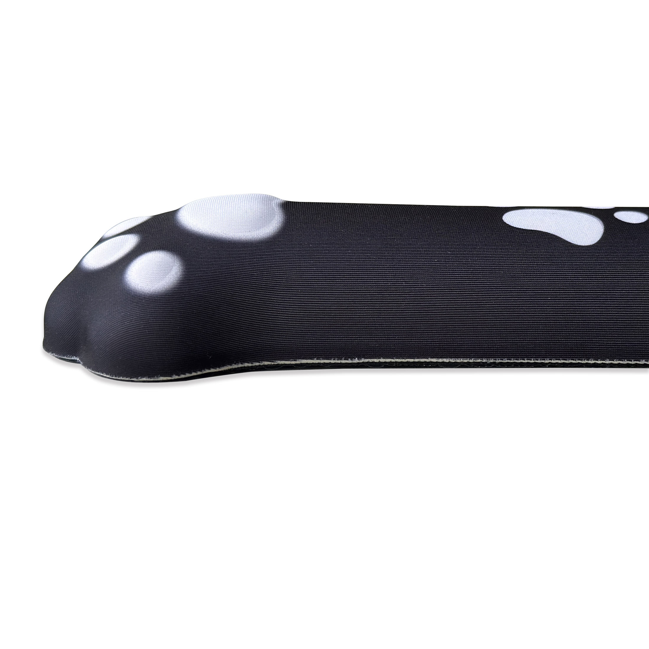 Playmax Paw Print Wrist Rest - Black and White