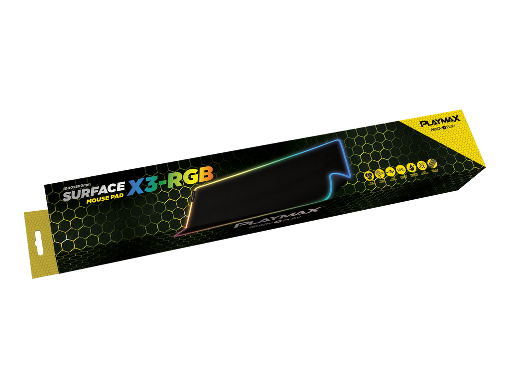 Playmax Surface X3-RGB Mouse Mat - PC