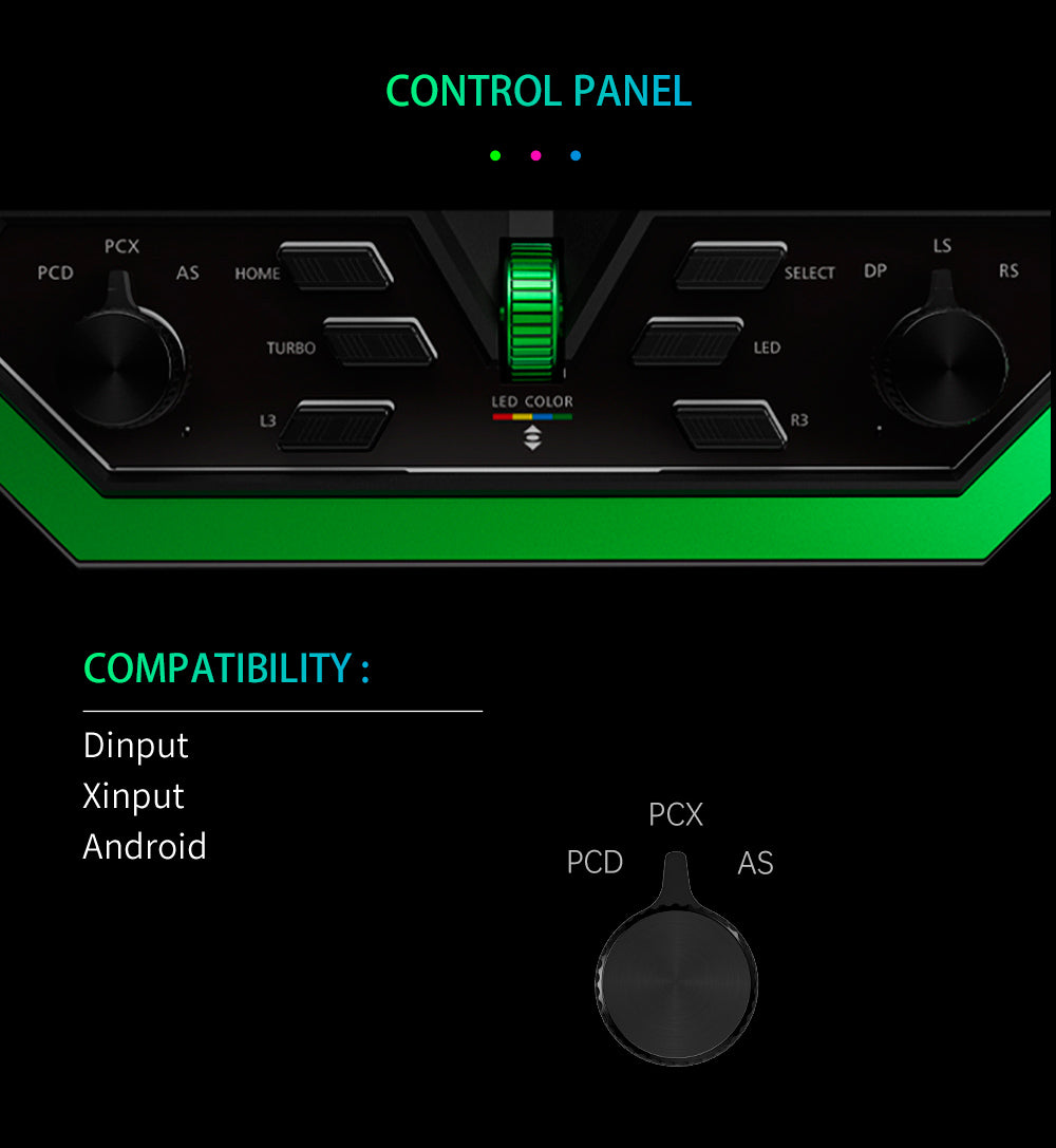 Qanba Q8-GR PC Arcade Stick (Fighting Stick)