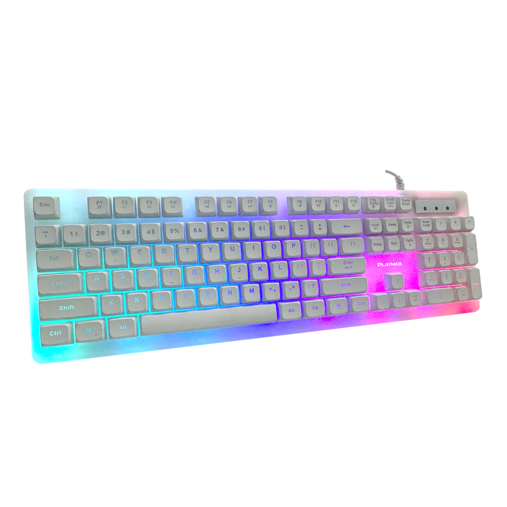 Playmax Aurora keyboard - White