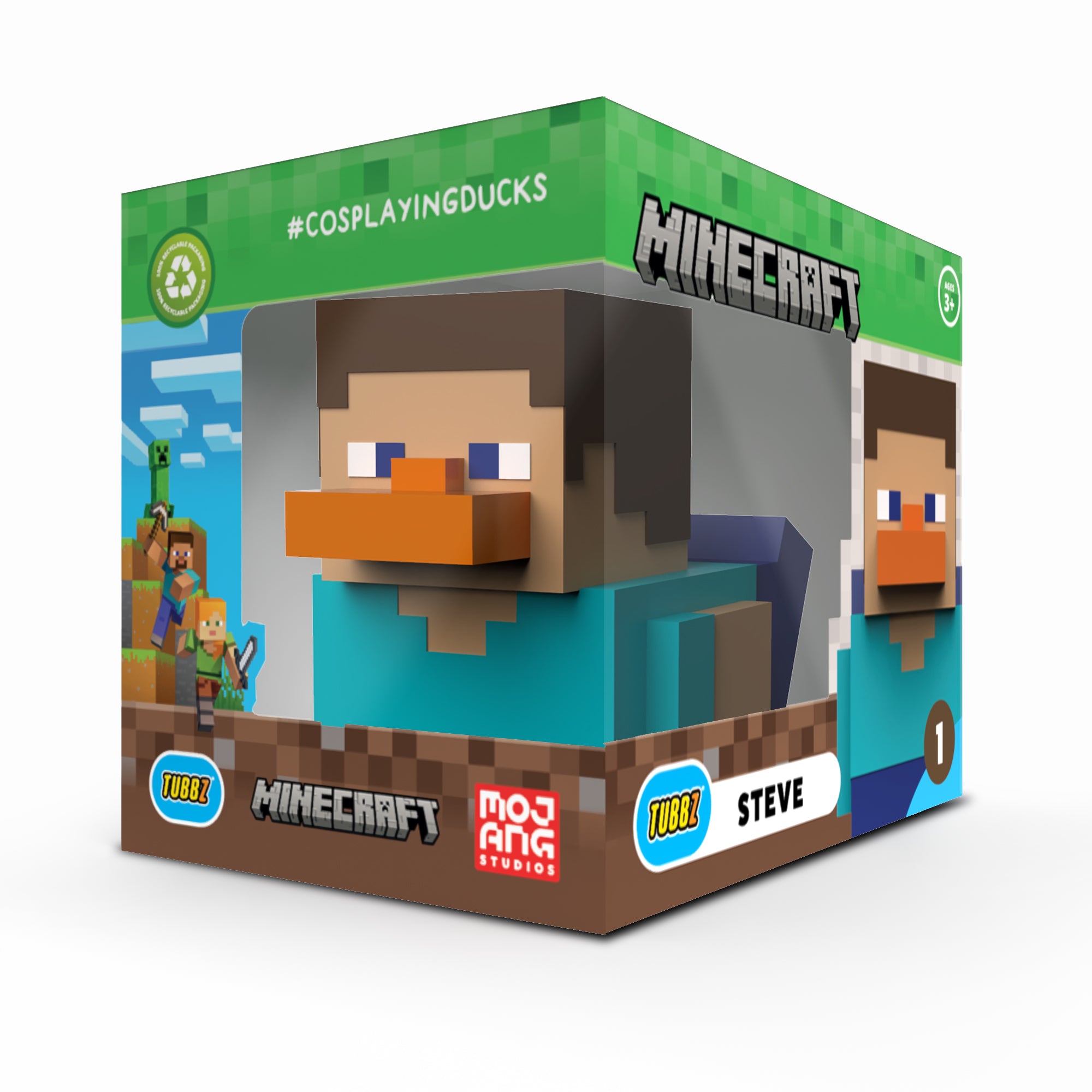 Minecraft Tubbz BOXED Steve