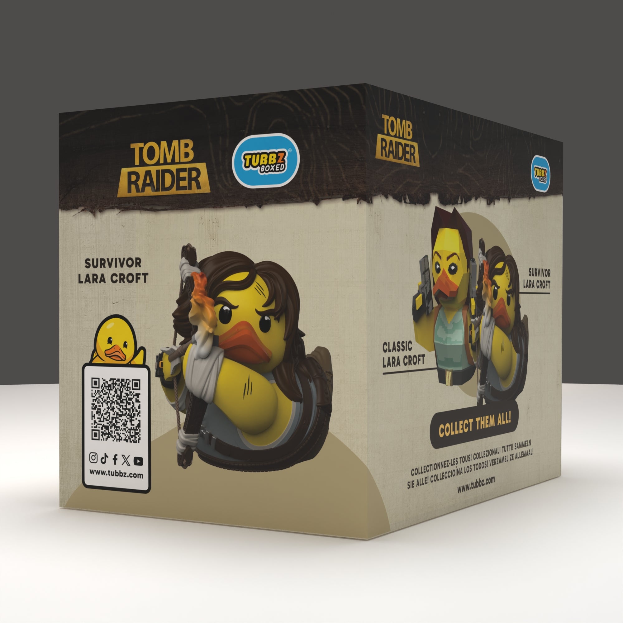 Tubbz Tomb Raider BOXED Lara Croft (Survivor)