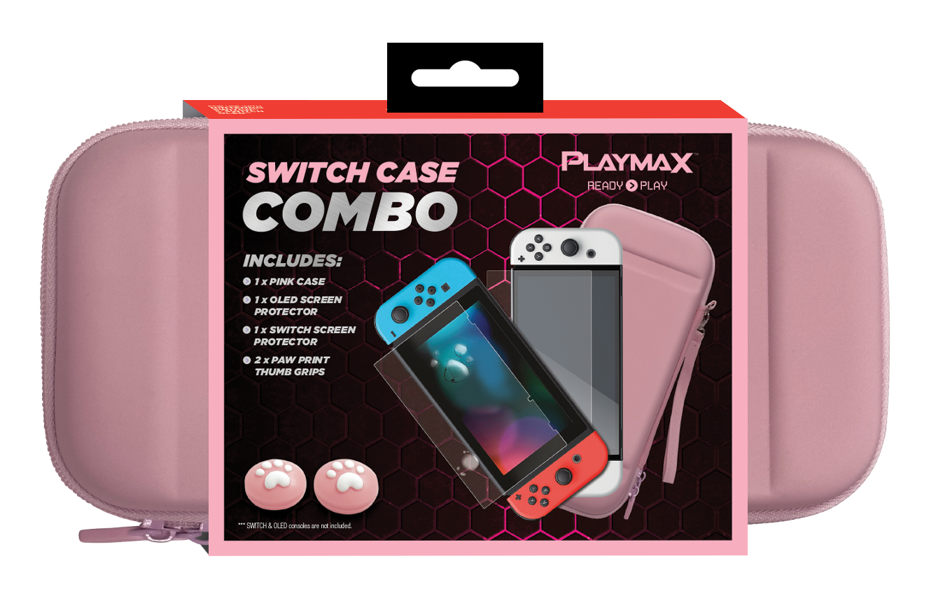 Playmax Switch case combo- Pink