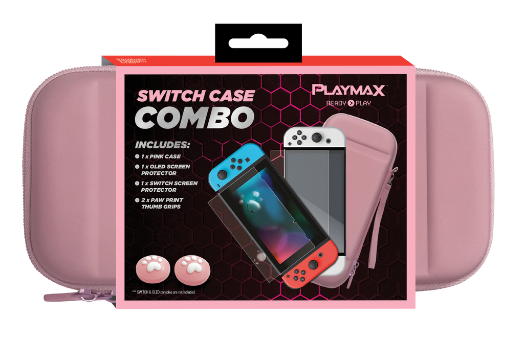 Playmax Switch case combo- Pink