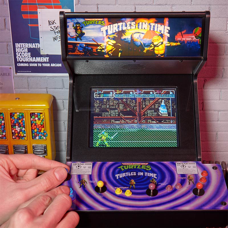 Quarter Arcade Turtles In Time Machine