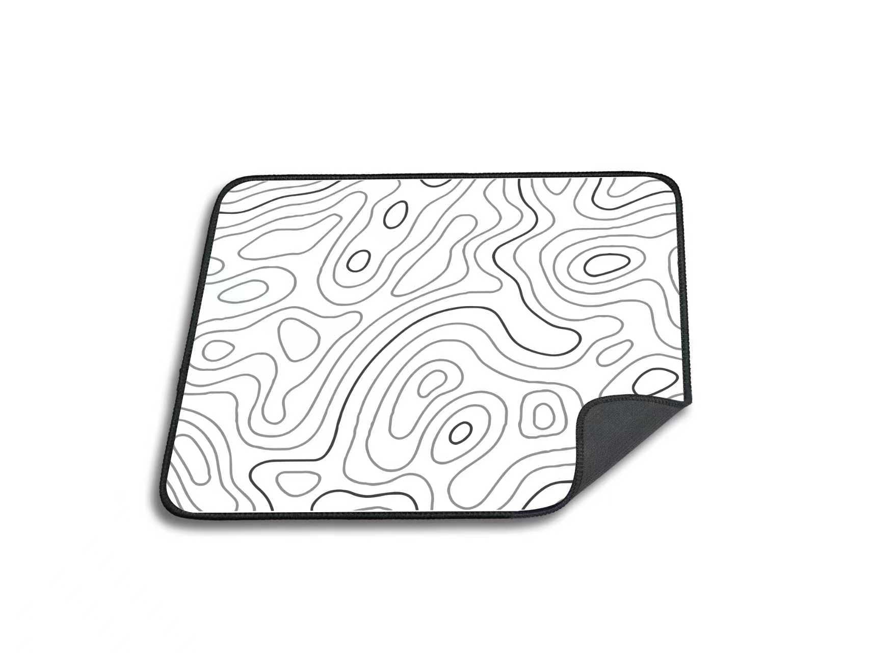 Playmax White RGB Gaming mouse and mouse mat combo