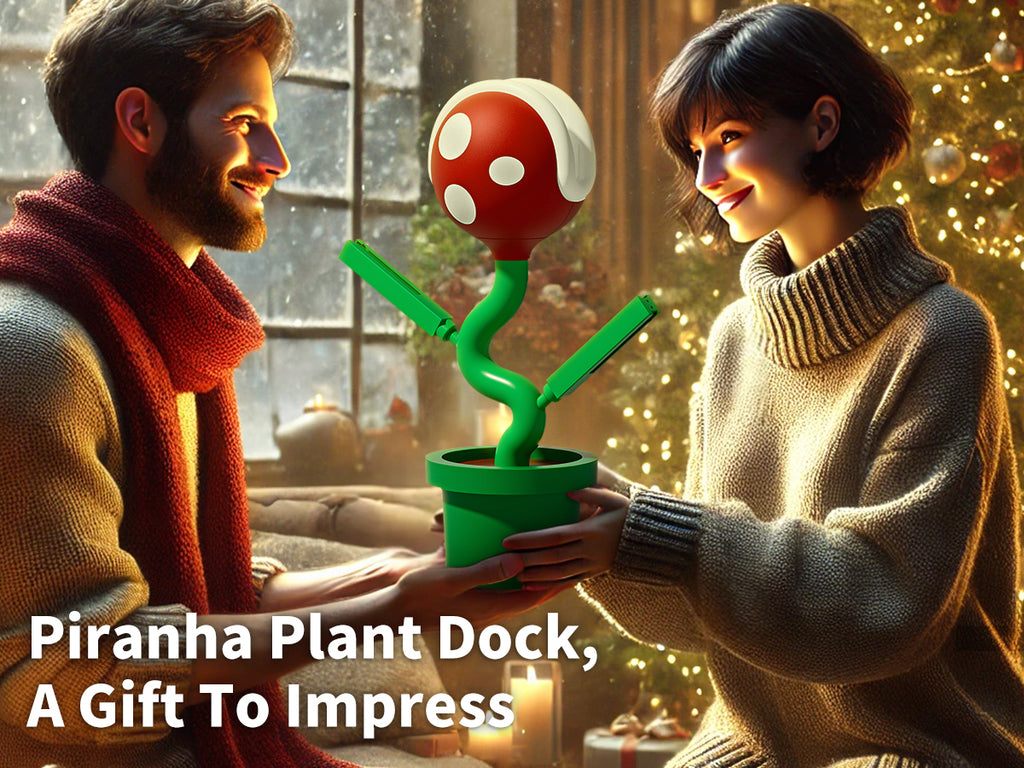 POWKONG Piranha Plant Dock for Switch and Switch OLED