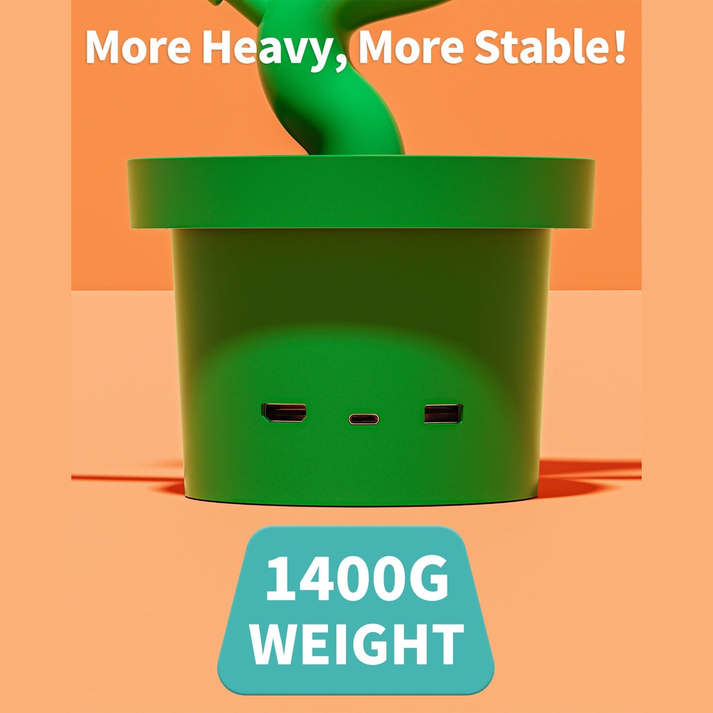 POWKONG Piranha Plant Dock for Switch and Switch OLED