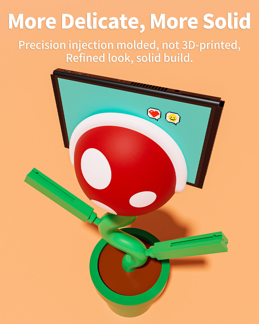 POWKONG Piranha Plant Dock for Switch and Switch OLED