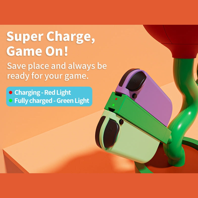 POWKONG Piranha Plant Dock for Switch and Switch OLED