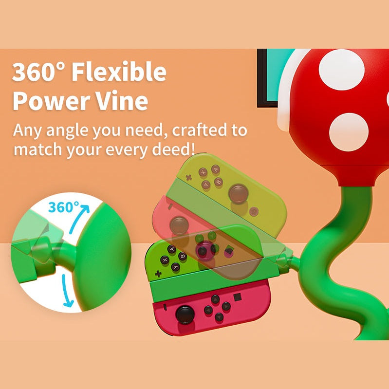POWKONG Piranha Plant Dock for Switch and Switch OLED