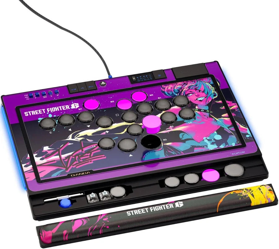 Qanba Sapphire Arcade Controller Street Fighter Juri PS5/PS4/PC