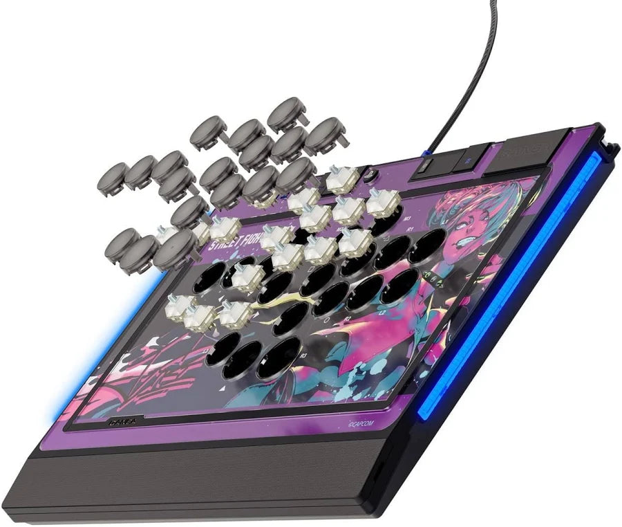Qanba Sapphire Arcade Controller Street Fighter Juri PS5/PS4/PC